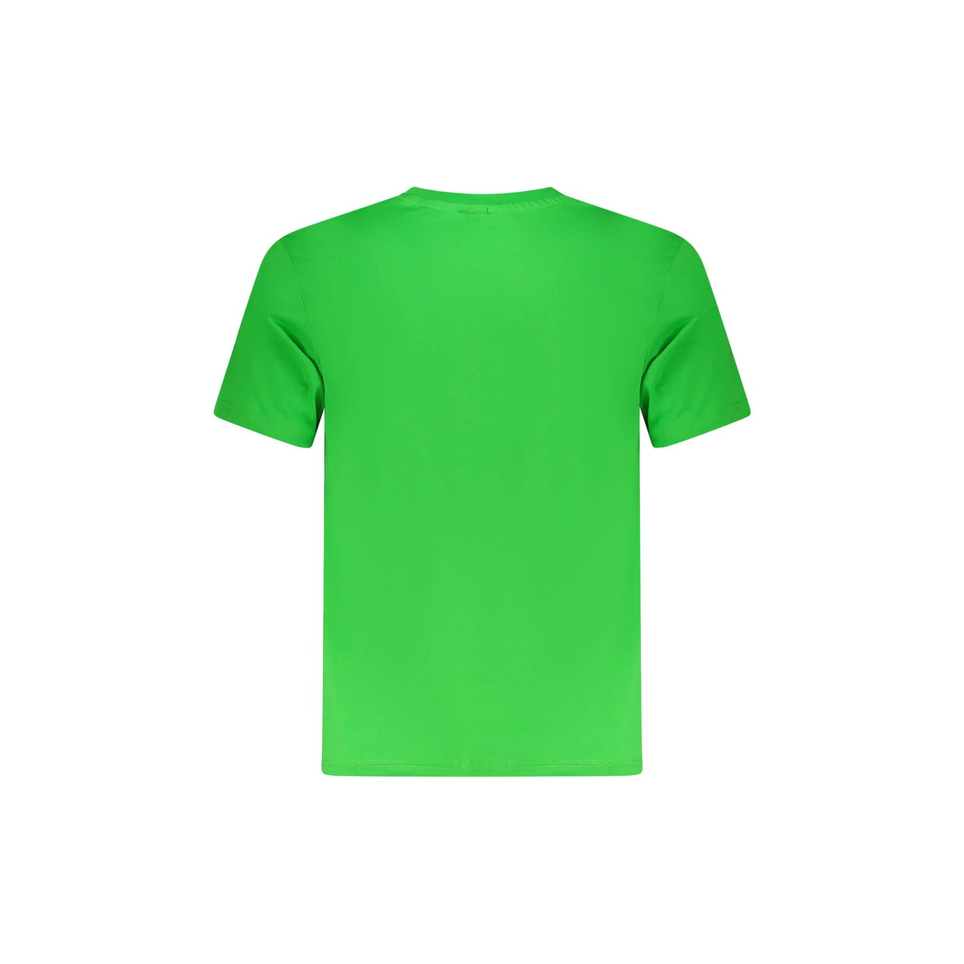North Sails T-Shirt Maniche Corte Uomo Verde Stampa Logo - vista 2