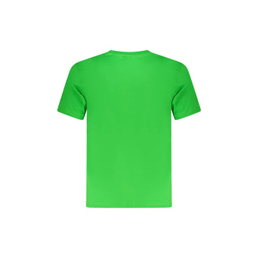 North Sails T-Shirt Maniche Corte Uomo Verde Stampa Logo - vista 2