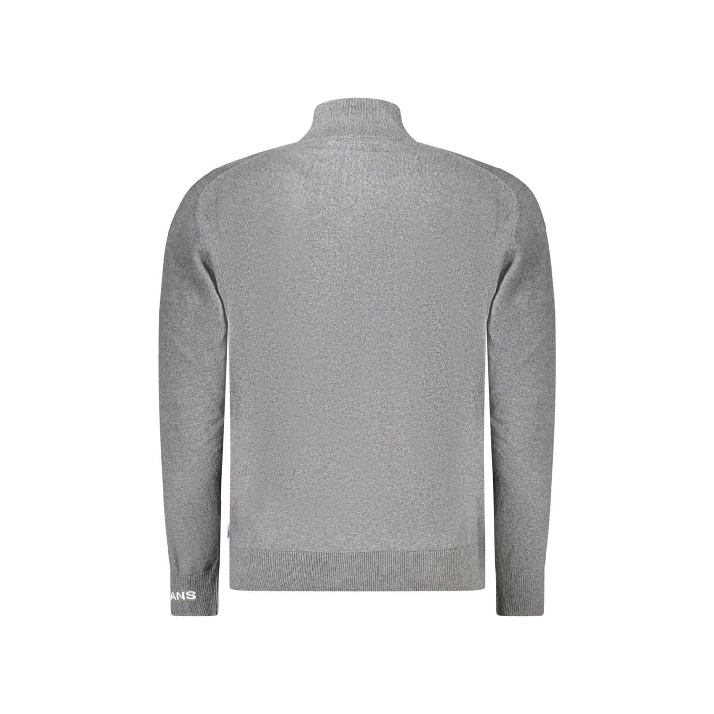 Pepe Jeans Maglia Uomo Grigia Mezza Zip Maniche Lunghe Logo Maglie grigio - vista 2