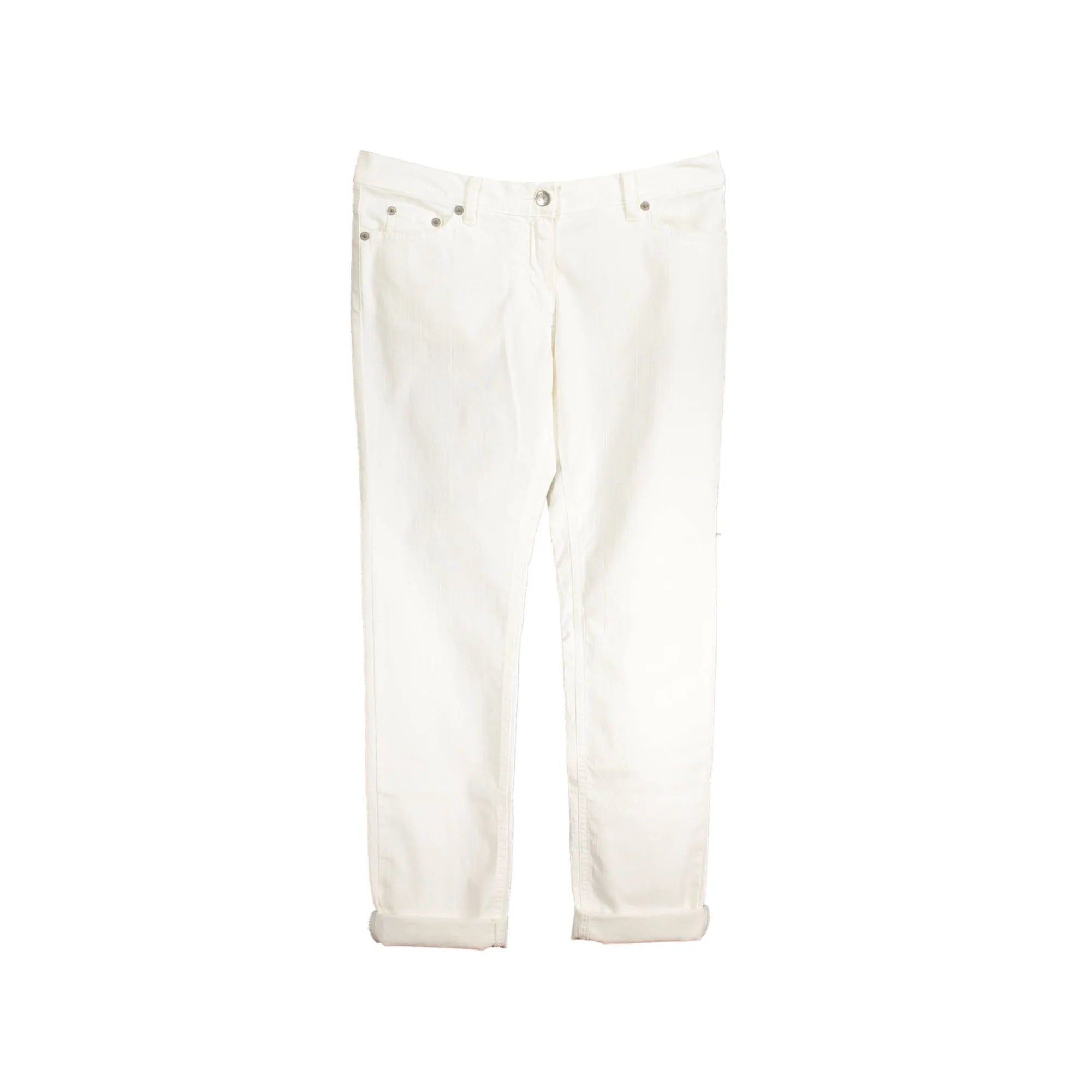 FRED PERRY PANTALONE DONNA BIANCO