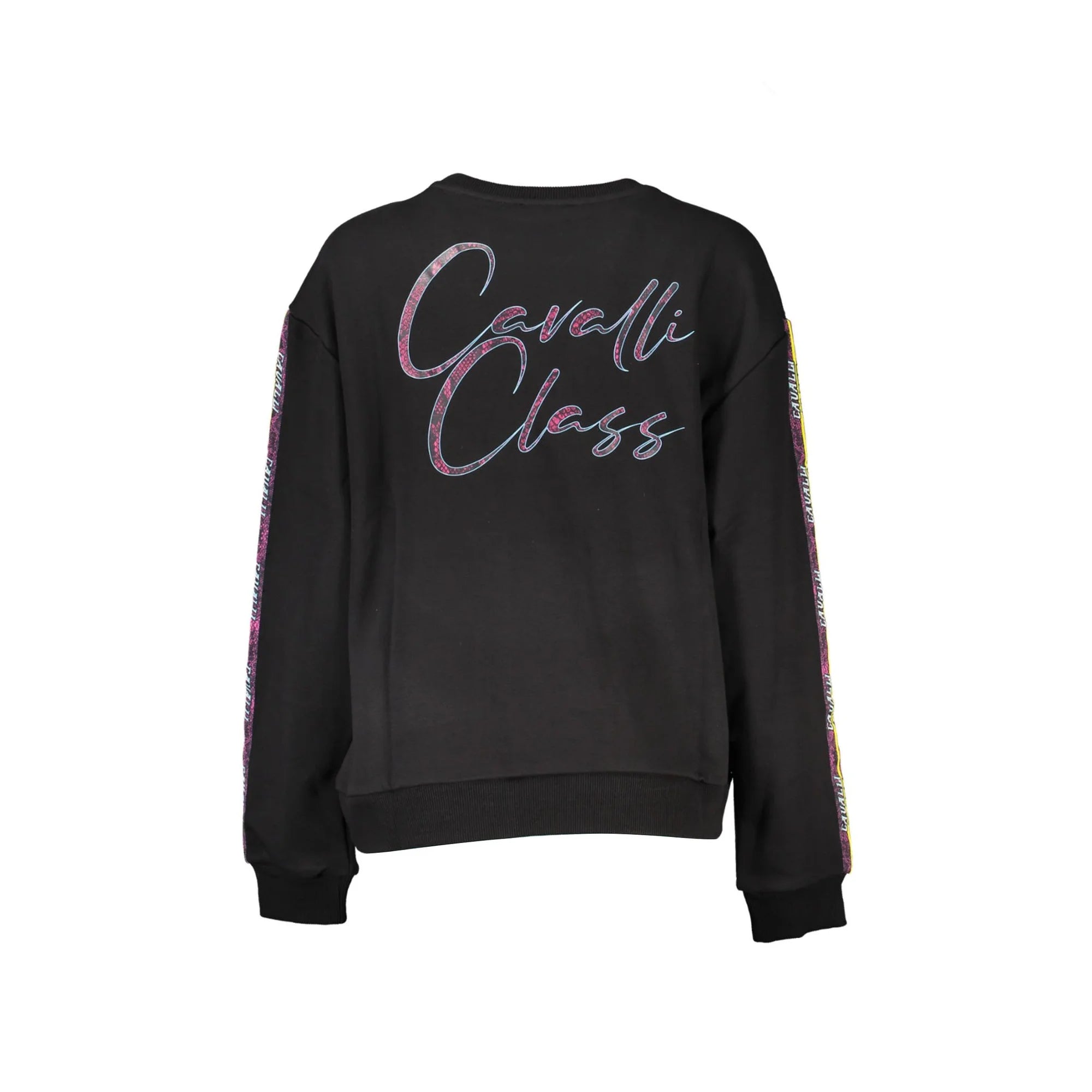 CAVALLI CLASS FELPA SENZA ZIP DONNA NERO