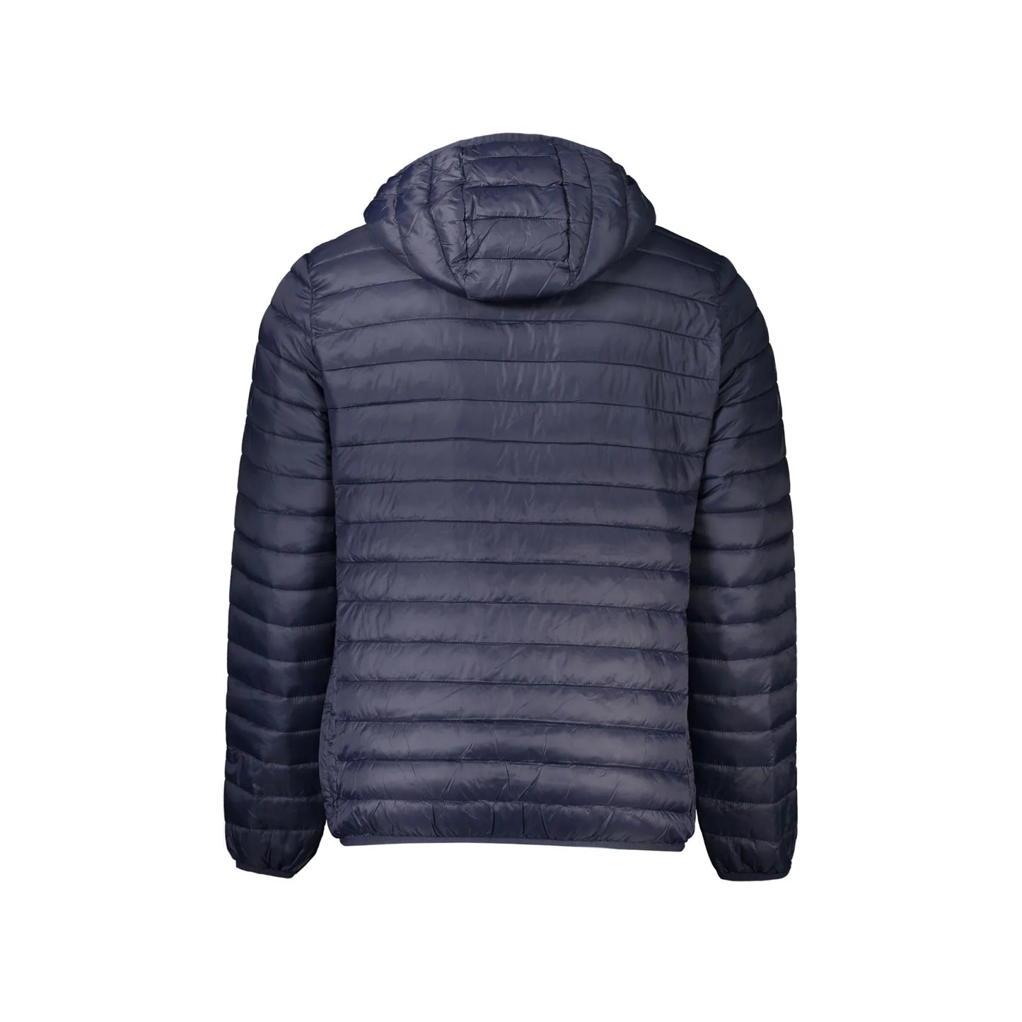 Cavalli Class Giubbotto Uomo Blu con Cappuccio e Imbottitura Leggera Giubbotti e Giacche - vista 2