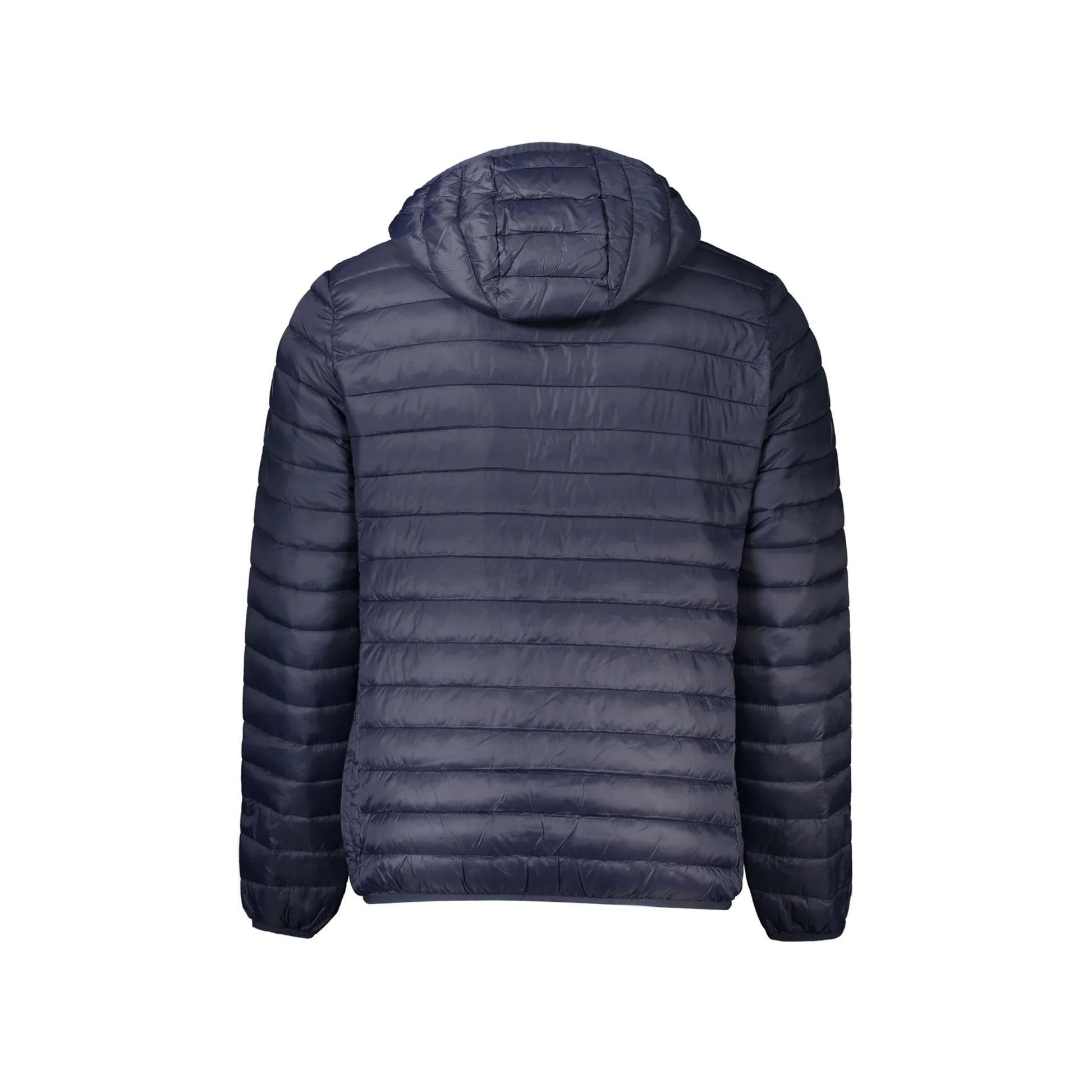 Cavalli Class Giubbotto Uomo Blu con Cappuccio e Imbottitura Leggera Giubbotti e Giacche - vista 2