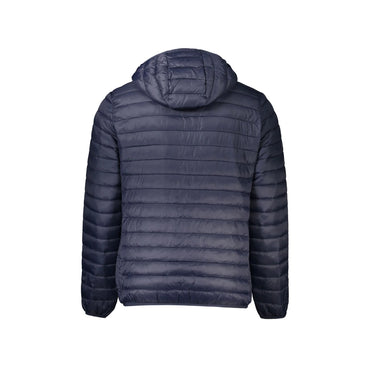 Cavalli Class Giubbotto Uomo Blu con Cappuccio e Imbottitura Leggera Giubbotti e Giacche - vista 2