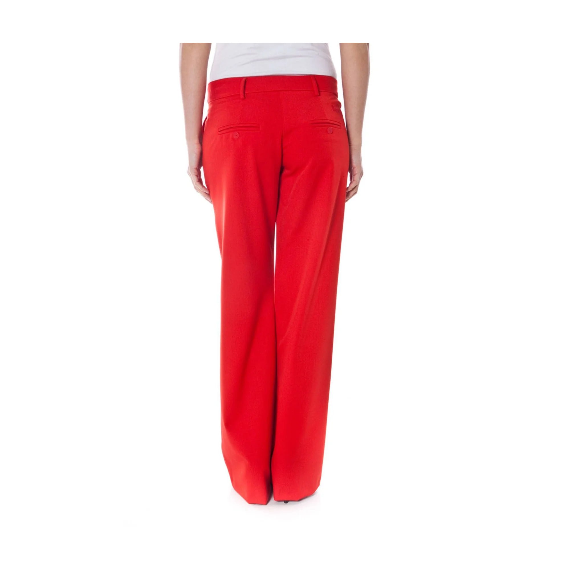 DENNY ROSE PANTALONE DONNA ROSSO