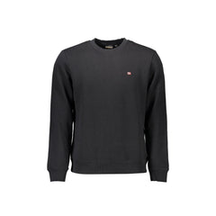 Napapijri Sweat Homme Noir Col Rond avec Logo