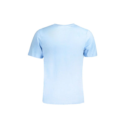 Gian Marco Venturi T-Shirt Maniche Corte Uomo Azzurra Ricamo azzurro - vista 2