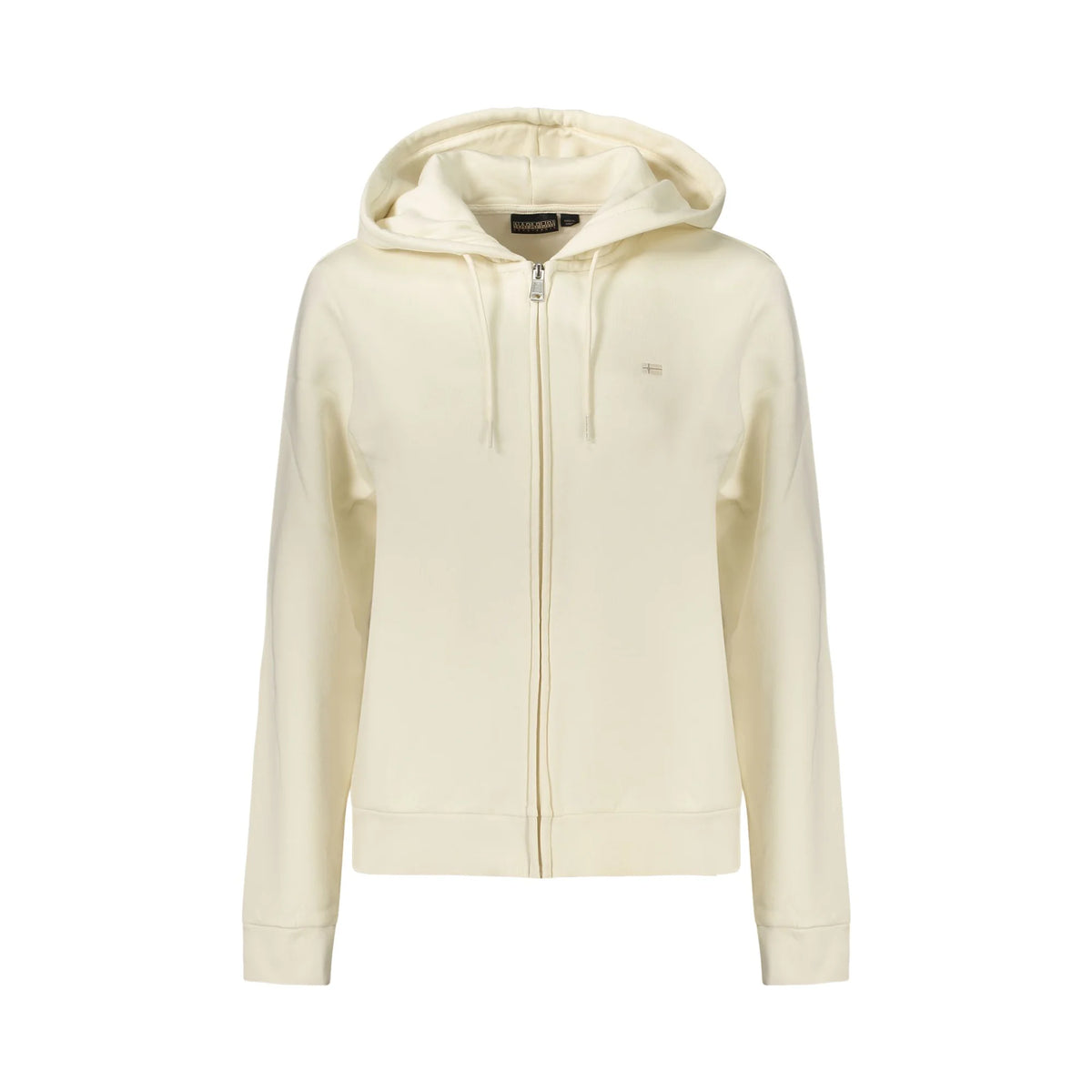 NAPAPIJRI FELPA CON ZIP DONNA BIANCO
