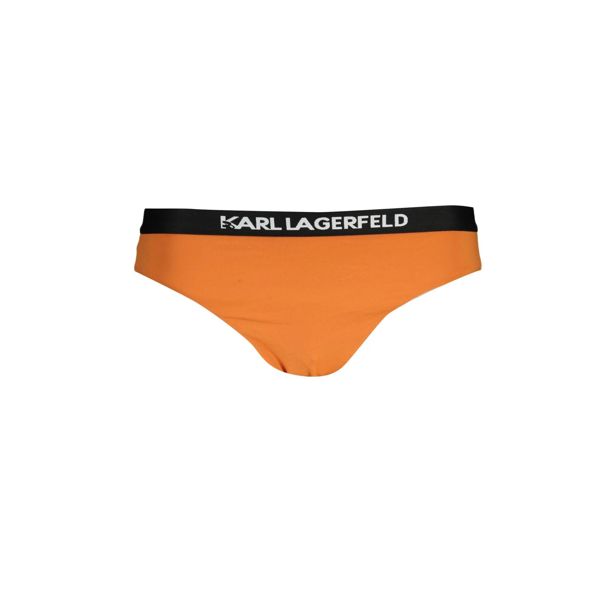Karl Lagerfeld Beachwear Costume Mare Donna Arancione Logo - foto prodotto