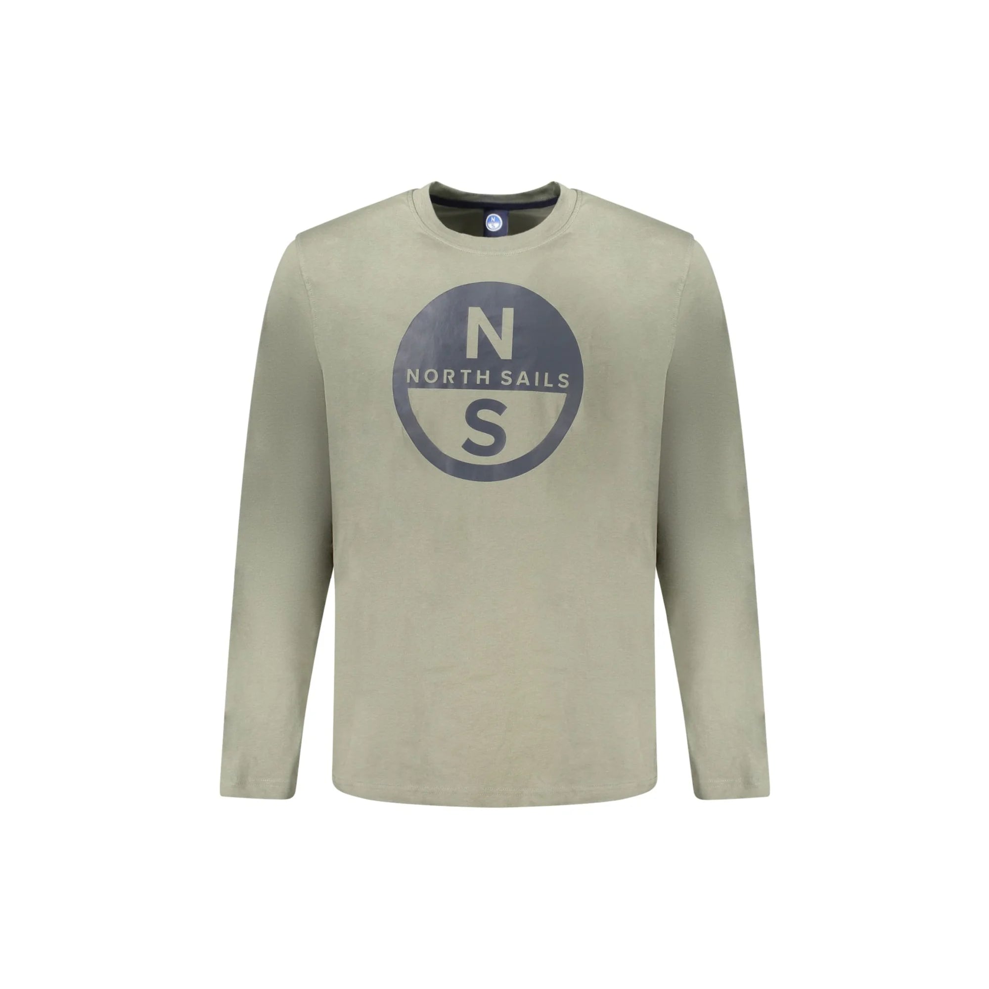 NORTH SAILS T-SHIRT MANICHE LUNGHE UOMO VERDE
