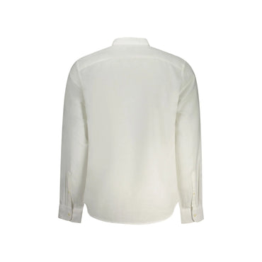 Timberland Camicia Maniche Lunghe Uomo Bianca Ricamo Camicie bianco - vista 2