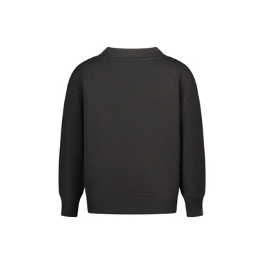 FILA FELPA SENZA ZIP BAMBINA NERO
