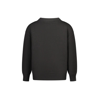 FILA FELPA SENZA ZIP BAMBINA NERO