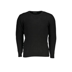 U.S. Grand Polo Suéter Hombre Negro Logo