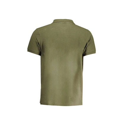 Norway 1963 Polo Maniche Corte Uomo Verde Ricamo - vista 2