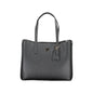 GUESS JEANS Borsa Donna Nera Meridian a Spalla con Tasche Esterne e Zip Borse Nero - foto prodotto