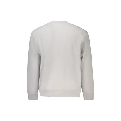 Calvin Klein Felpa Maniche Lunghe Uomo Grigia Logo Felpe grigio - vista 2