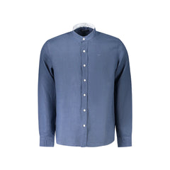 North Sails Camicia Maniche Lunghe Uomo Blu Ricamo