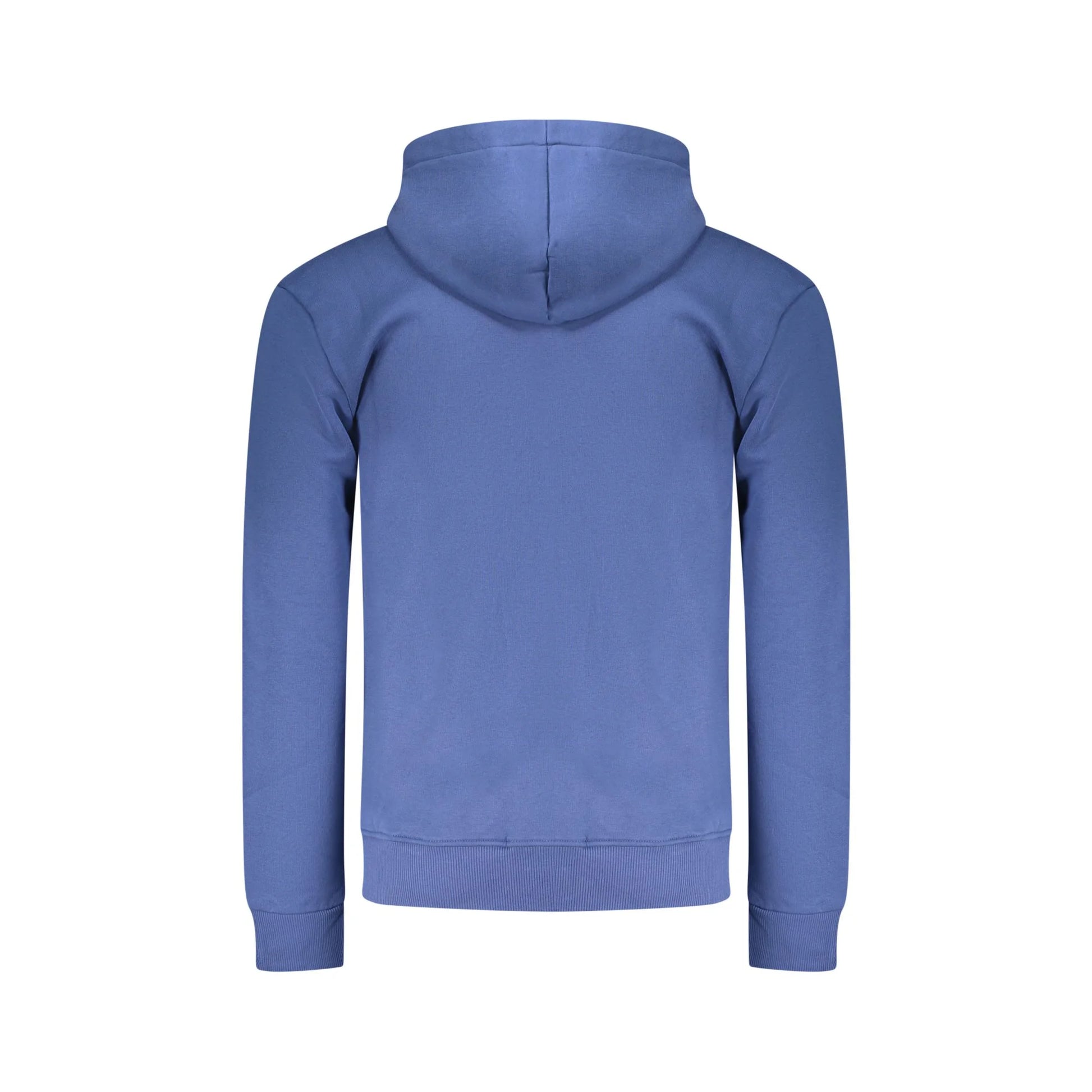 Coveri Moving Felpa Maniche Lunghe Uomo Blu Zip Ricamo Felpe - vista 2