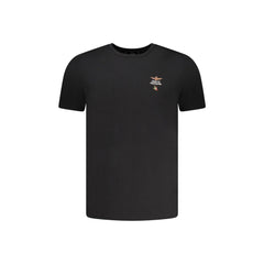 Aeronautica Militare T-Shirt Maniche Corte Uomo Nera Stampa Logo