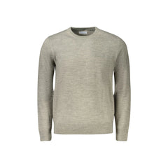North Sails Camisola Homem Cinza Bordada com Logo
