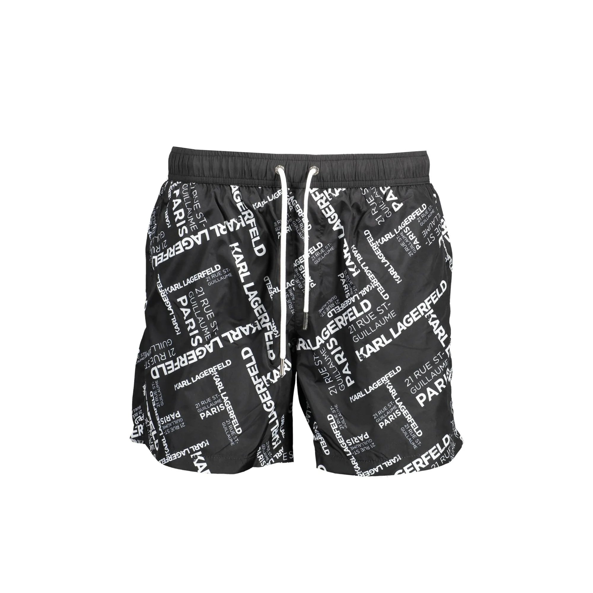 KARL LAGERFELD BEACHWEAR COSTUME PARTE SOTTO UOMO NERO