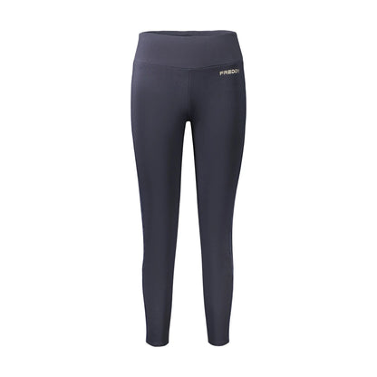 Freddy Pantaloni Leggins Donna Blu Stampa Logo - foto prodotto