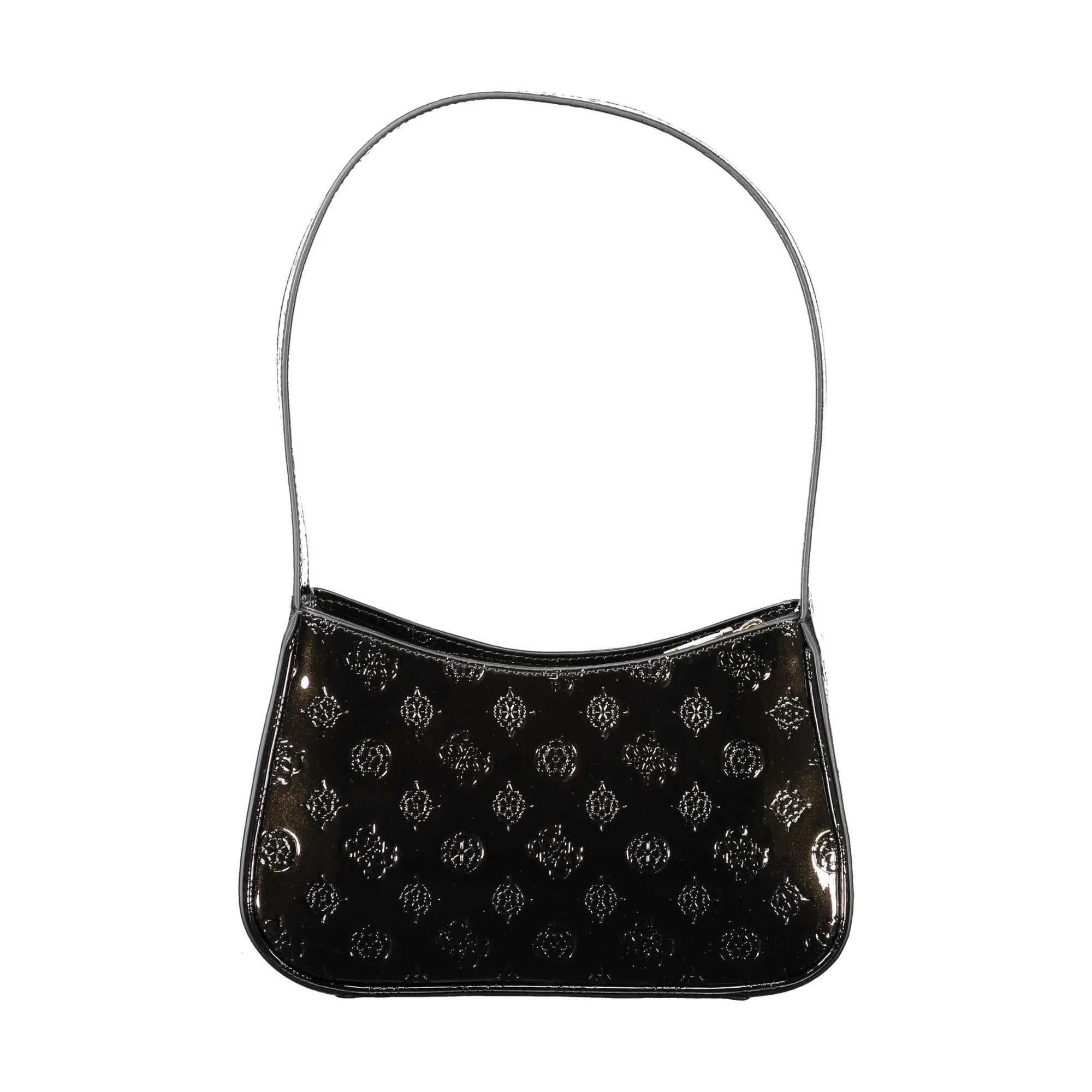 Guess Jeans Borsa a Spalla Donna Nera Logo Borse nero - vista 2