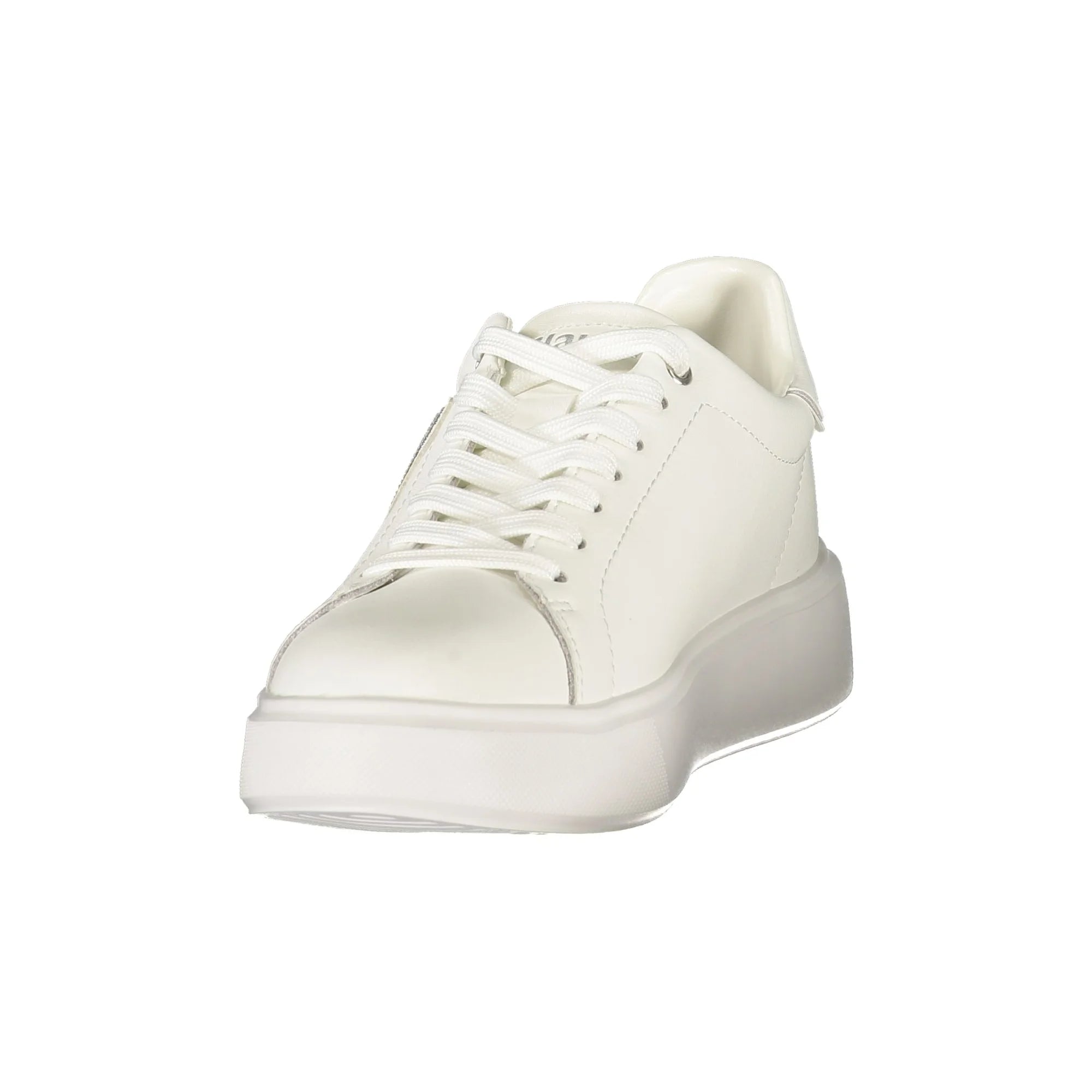Blauer Sneakers donna bianco