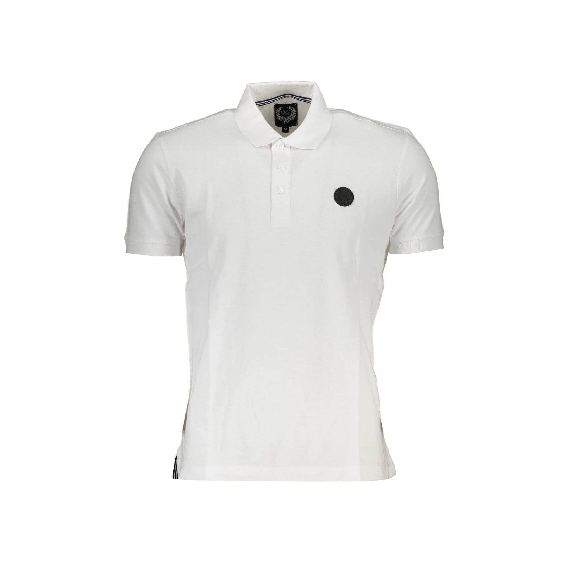 Gian Marco Venturi Polo Maniche Corte Uomo Bianca Logo Bianco - foto prodotto