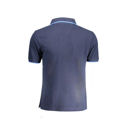 La Martina Polo Maniche Corte Uomo Blu Ricamo - vista 3