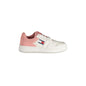TOMMY HILFIGER Scarpe Sneakers Donna Rosa con Dettagli a Contrasto e Logo - foto prodotto