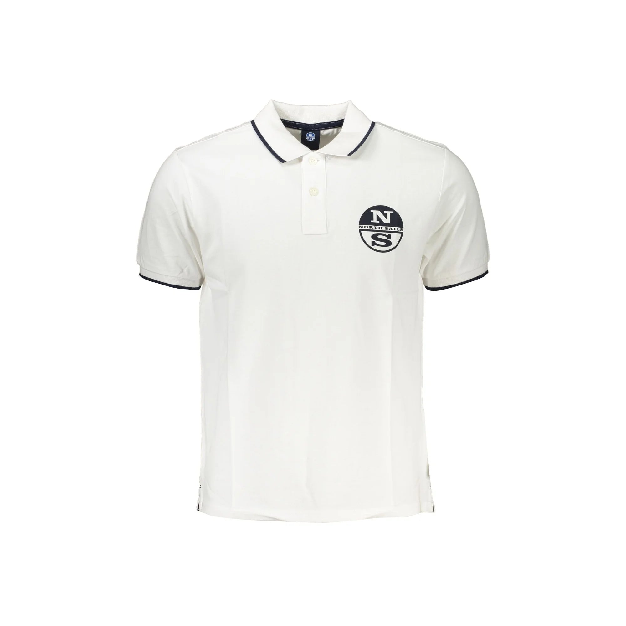 NORTH SAILS POLO MANICHE CORTE UOMO BIANCO