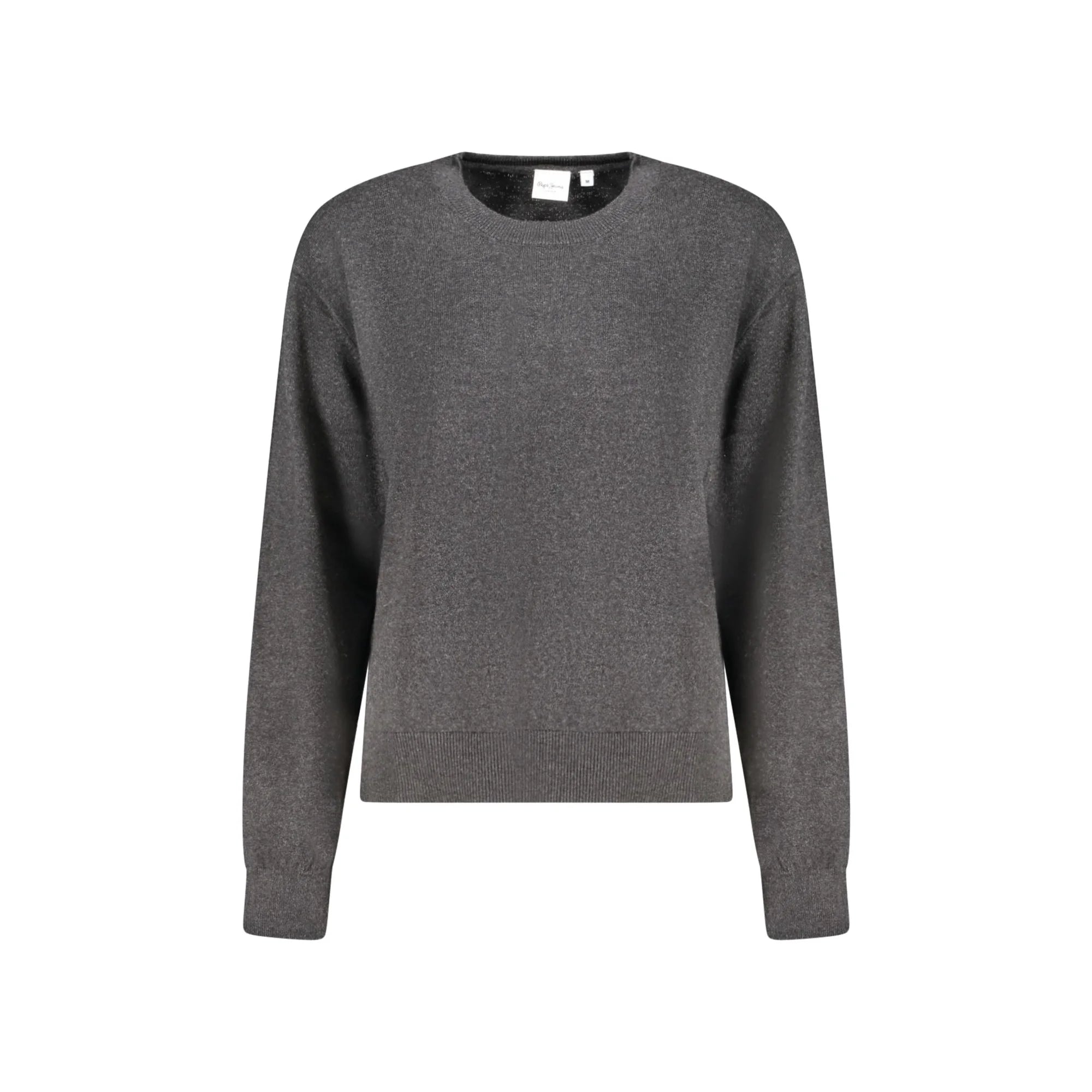 Pepe Jeans Maglia Donna Nera Girocollo Maniche Lunghe Logo Maglie Nero - foto prodotto