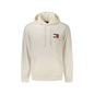 Tommy Hilfiger Felpa Uomo Bianca Cappuccio Felpata Tascone Logo Felpe Bianco - foto prodotto