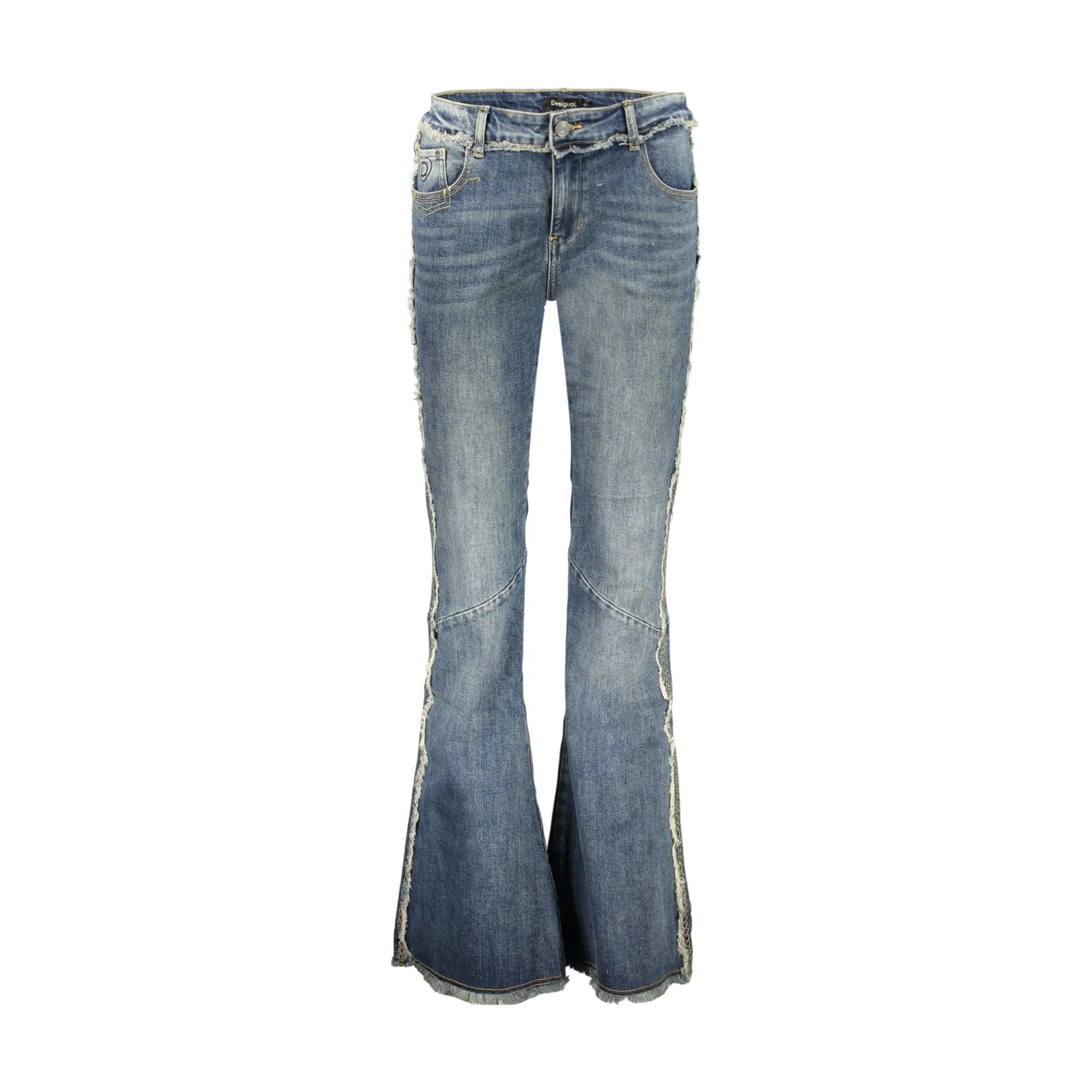 DESIGUAL JEANS DENIM DONNA BLU