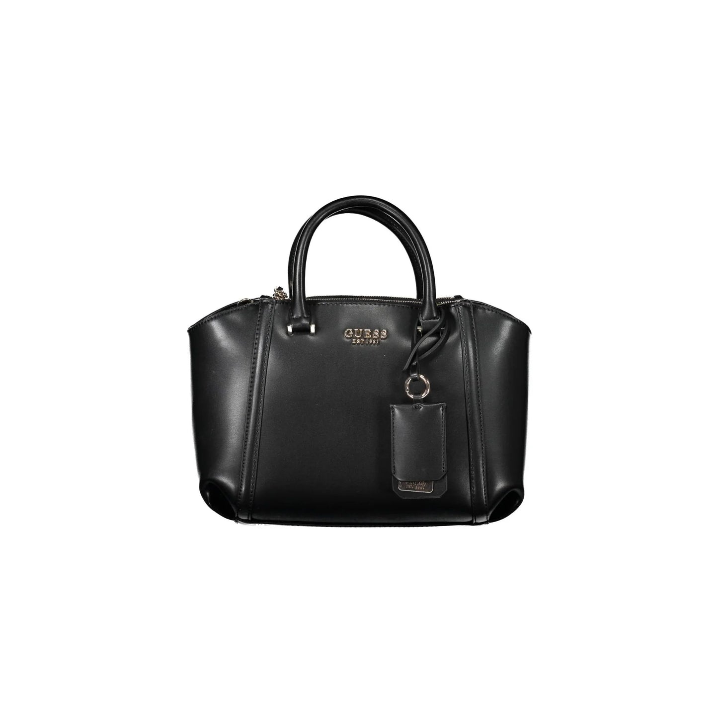 Guess Jeans Borsa a Tracolla Donna Nera Dettagli a Contrasto Borse Nero - foto prodotto