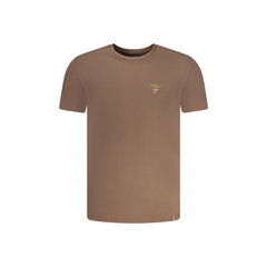 Aeronautica Militare T-Shirt Men Short Sleeves Crew Neck Cotton Logo