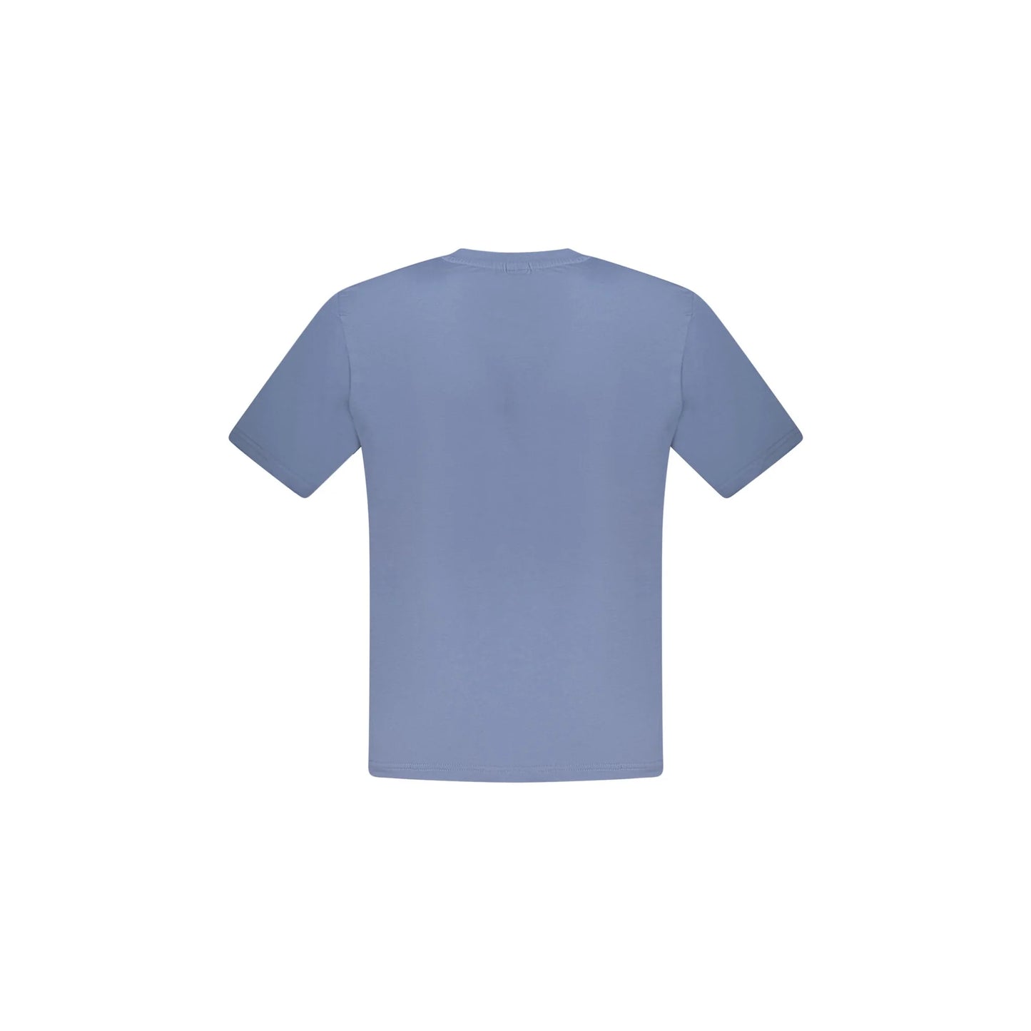 North Sails T-Shirt Uomo Blu Girocollo Cotone Logo - vista 2