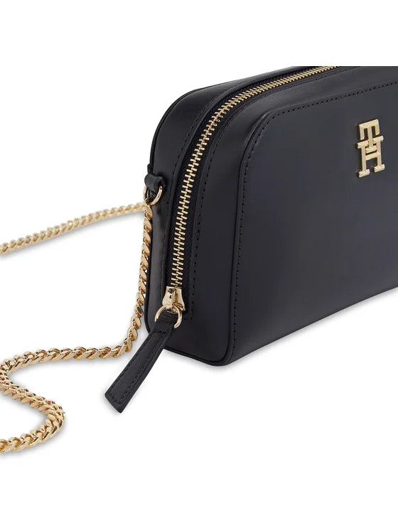 tommy hilfiger borsetta th feminne crossover aw0aw14871 blu scuro 8720644241615 - immagine 4