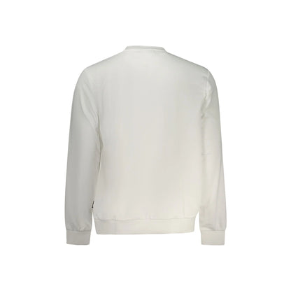 Fila Felpa Uomo Bianca Girocollo Garzata Logo Felpe bianco - vista 2