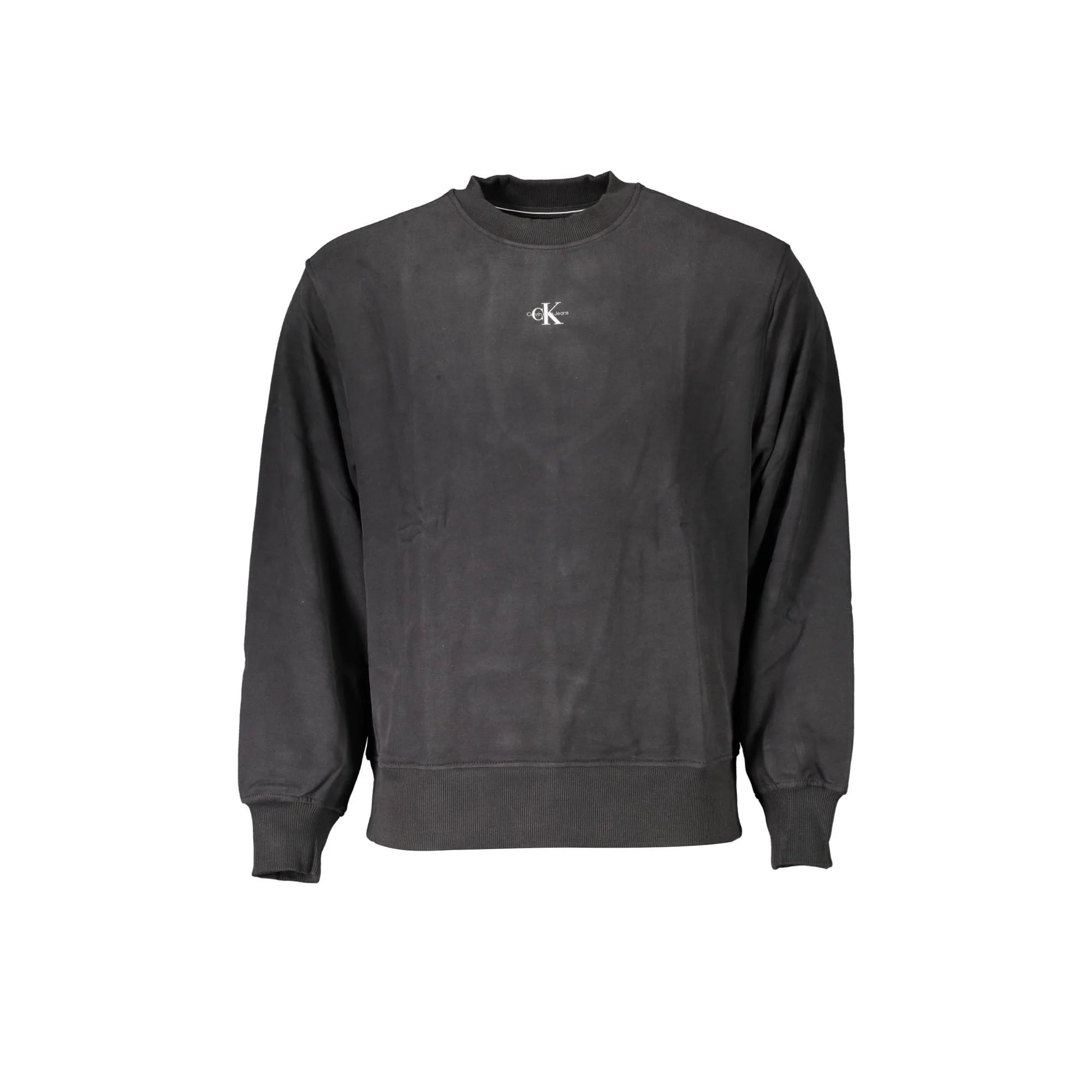 Calvin Klein Felpa Maniche Lunghe Uomo Nera Stampa Logo Felpe Nero - foto prodotto
