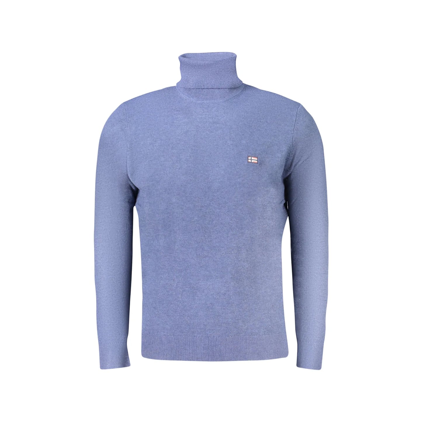 Norway 1963 Maglia Uomo Blu Dolcevita con Ricamo e Logo Maglie - foto prodotto