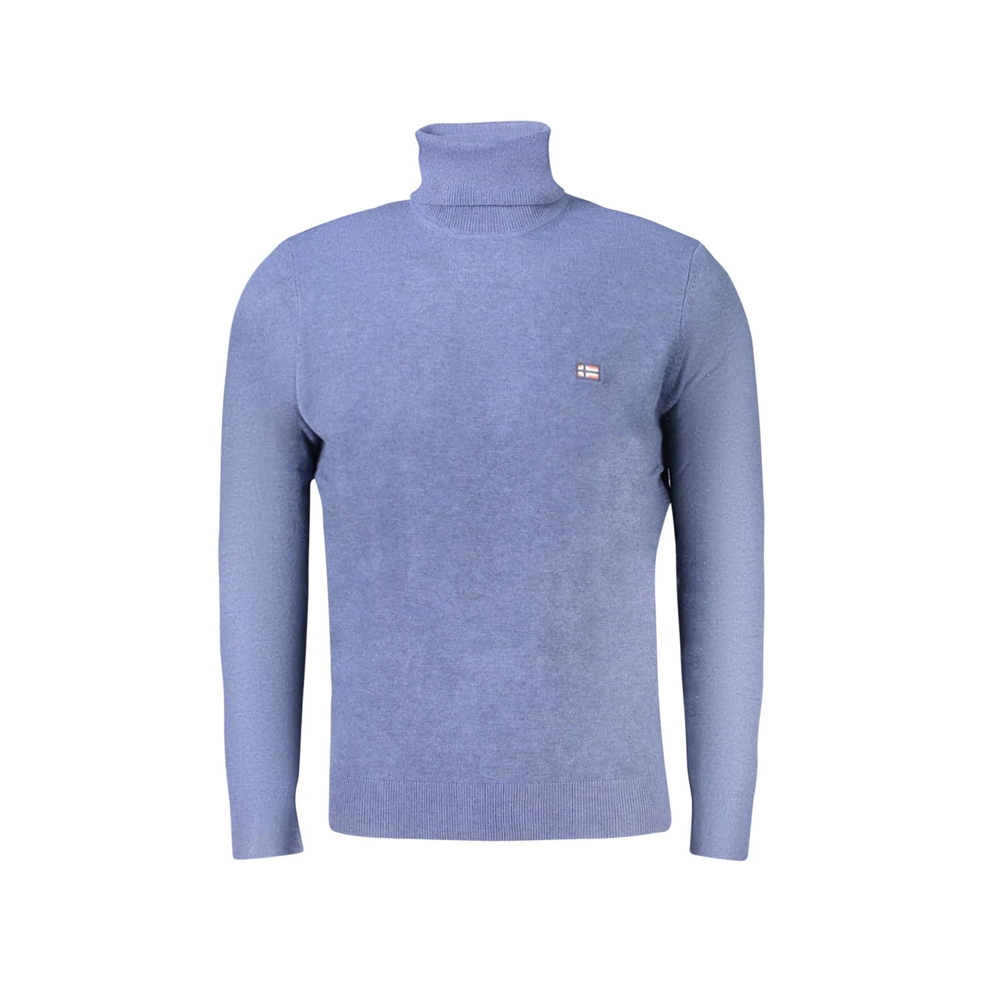 Norway 1963 Maglia Uomo Blu Dolcevita con Ricamo e Logo Maglie - foto prodotto