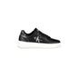 CALVIN KLEIN Scarpe Sneakers Donna Nere con Suola a Contrasto Nero - foto prodotto