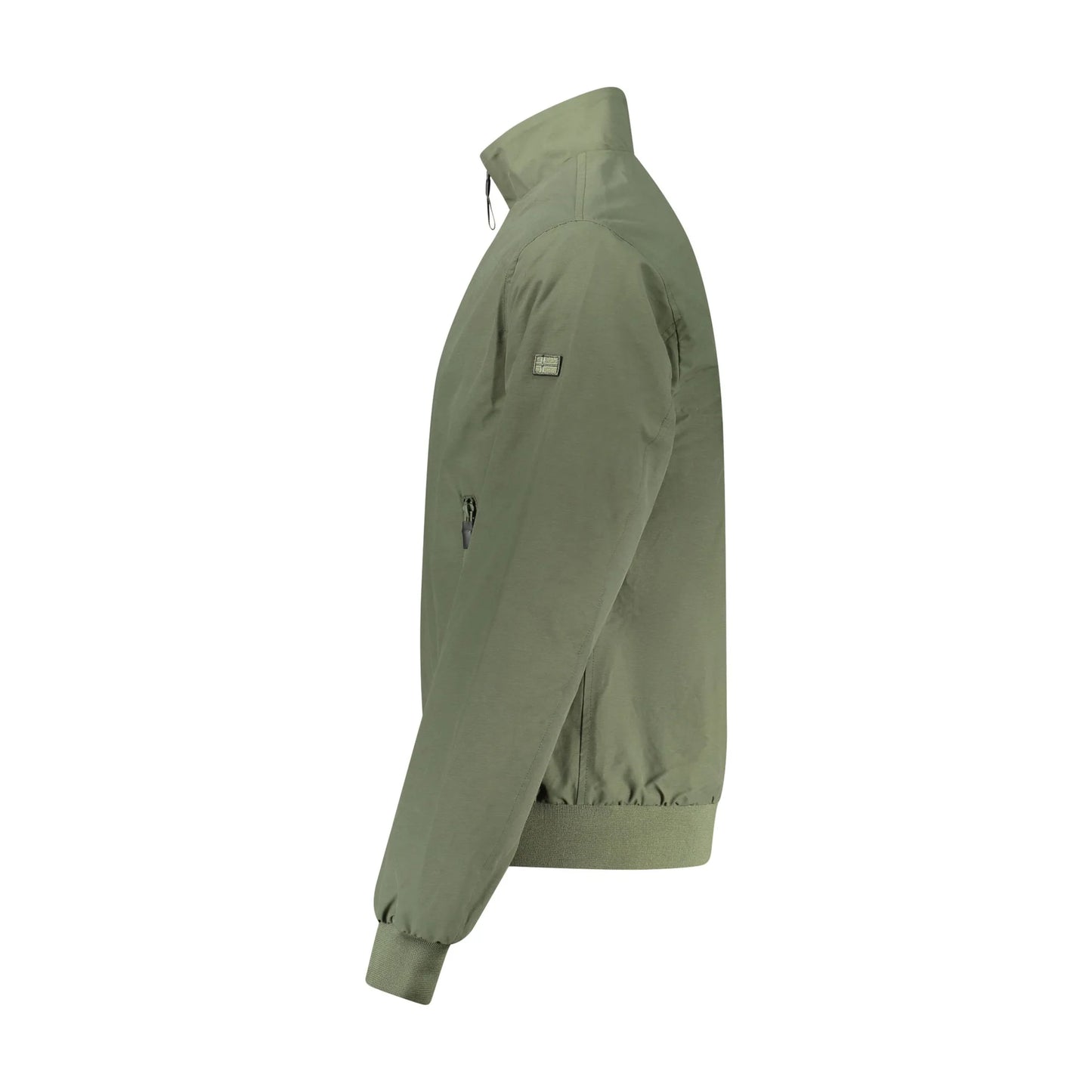 Norway 1963 Giubbotto Uomo Verde Interno Pile Zip Logo Giubbotti e Giacche - vista 3