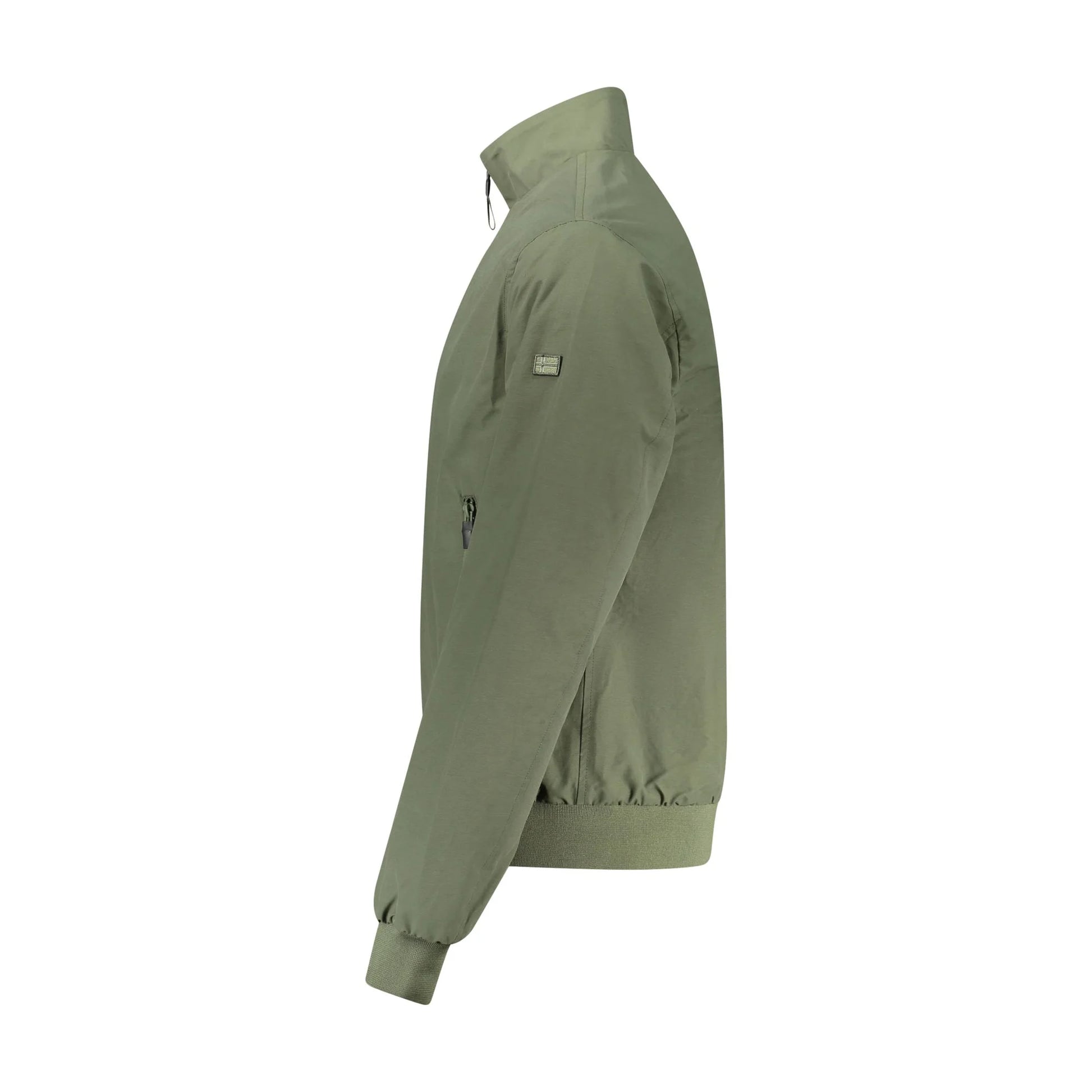 Norway 1963 Giubbotto Uomo Verde Interno Pile Zip Logo Giubbotti e Giacche - vista 3