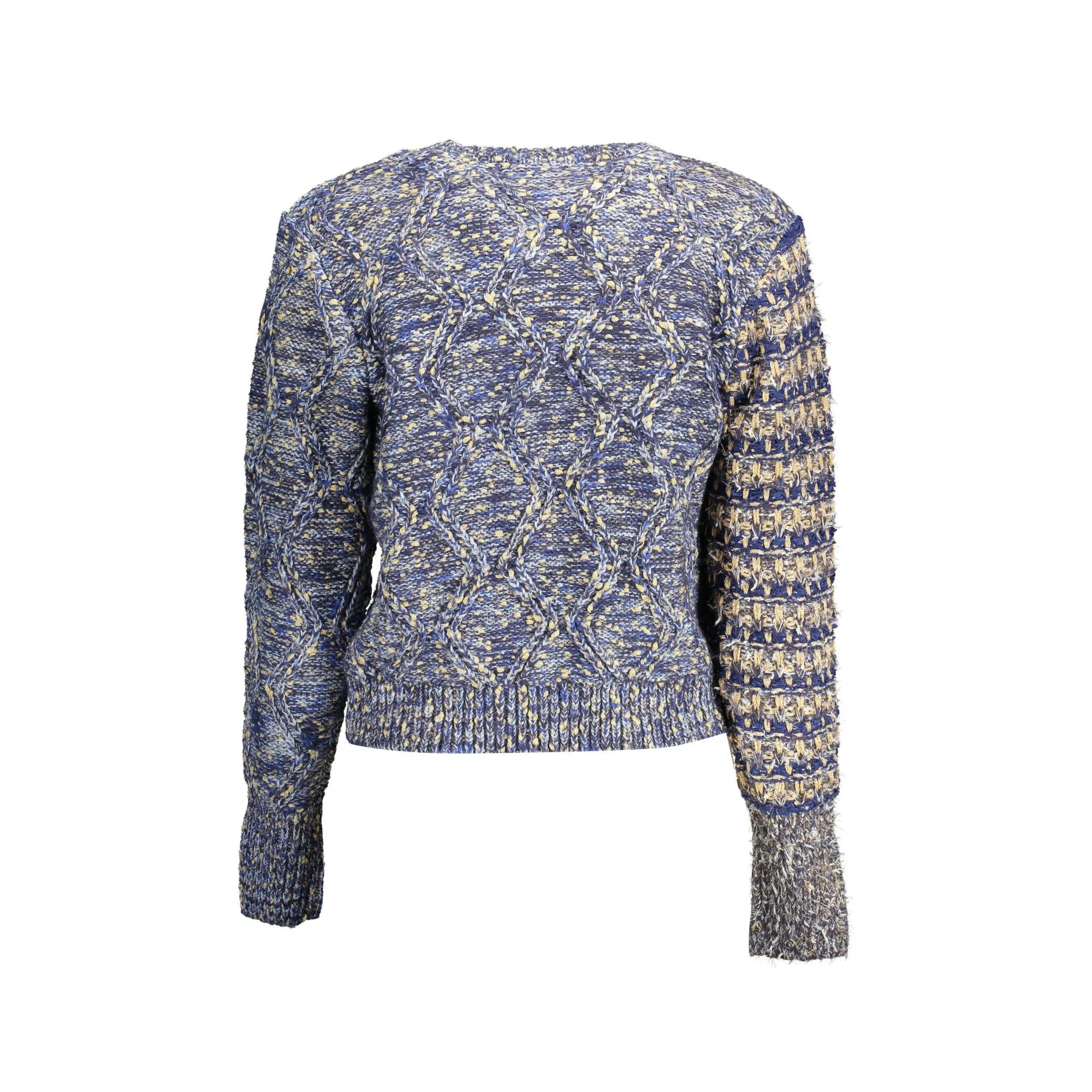 DESIGUAL MAGLIA DONNA BLU