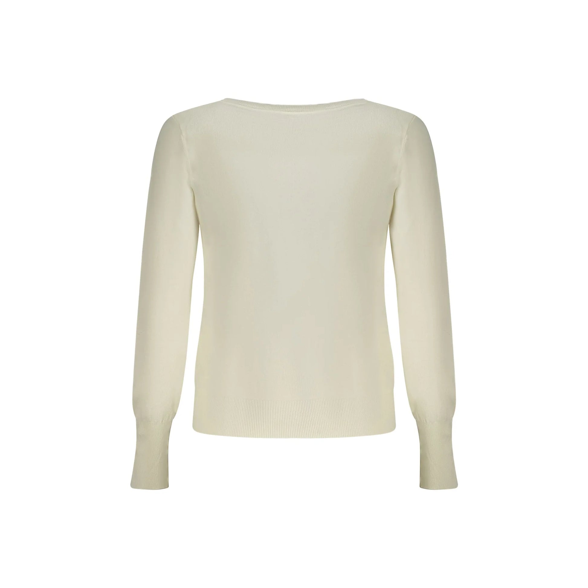 Guess Jeans Maglia Cardigan Donna Bianco Applicazioni Strass Maglie - vista 2