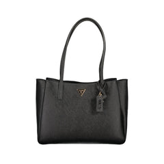 Guess Jeans Borsa a Spalla Donna Nera Logo